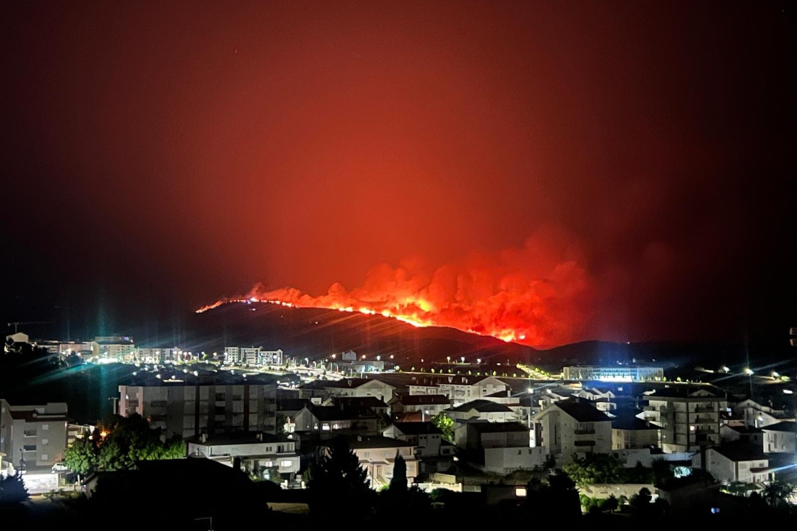 Município de Bragança agradece apoio no combate ao incêndio no Parque de Montesinho