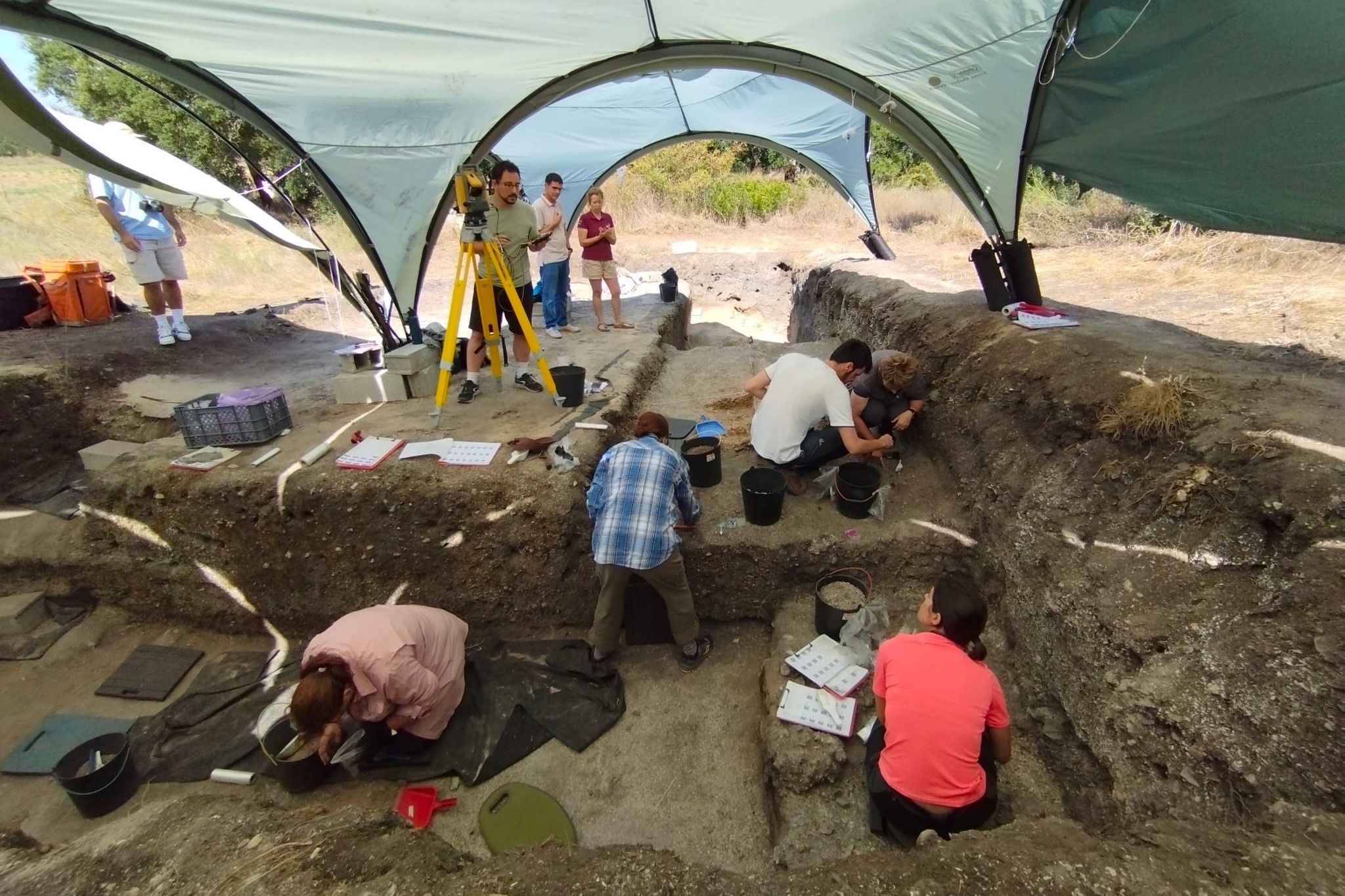 Escavações arqueológicas continuam nos Concheiros de Muge